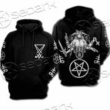 Baphomet Sigil SED-1082 Hoodie & Zip Hoodie Raglan