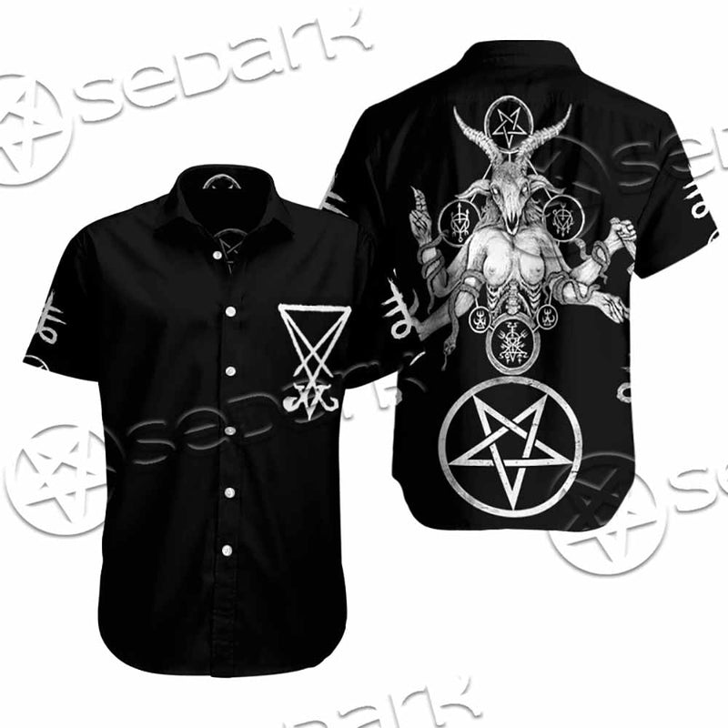 Baphomet Sigil SED-1082 Shirt Allover
