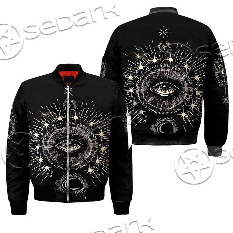 Celestial Aesthetic Sun Crescent Moon SED-1083 Jacket