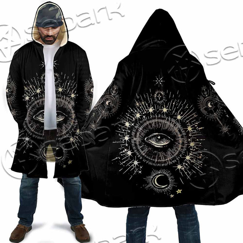 Celestial Aesthetic Sun Crescent Moon SED-1083 Cloak