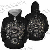 Celestial Aesthetic Sun Crescent Moon SED-1083 Hoodie & Zip Hoodie