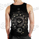 Celestial Aesthetic Sun Crescent Moon SED-1083 Men Tank-tops