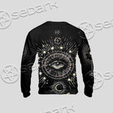 Celestial Aesthetic Sun Crescent Moon SED-1083 Unisex Sweatshirt