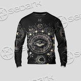 Celestial Aesthetic Sun Crescent Moon SED-1083 Unisex Sweatshirt