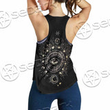 Celestial Aesthetic Sun Crescent Moon SED-1083 Women Tank Top