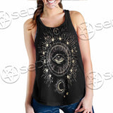 Celestial Aesthetic Sun Crescent Moon SED-1083 Women Tank Top