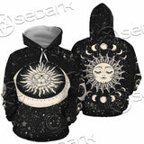 Moon Phases And Stars SED-1084 Hoodie & Zip Hoodie