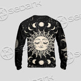 Moon Phases And Stars SED-1084 Unisex Sweatshirt