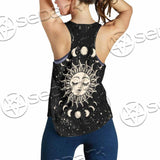 Moon Phases And Stars SED-1084 Women Tank Top