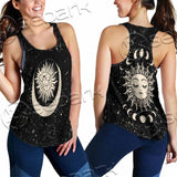 Moon Phases And Stars SED-1084 Women Tank Top