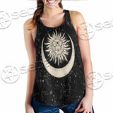 Moon Phases And Stars SED-1084 Women Tank Top