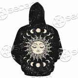 Moon Phases And Stars SED-1084 Hoodie & Zip Hoodie