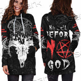 I Kneel Before No God SED-1085 Hoodie Dress