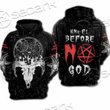 I Kneel Before No God SED-1085 Hoodie & Zip Hoodie Raglan