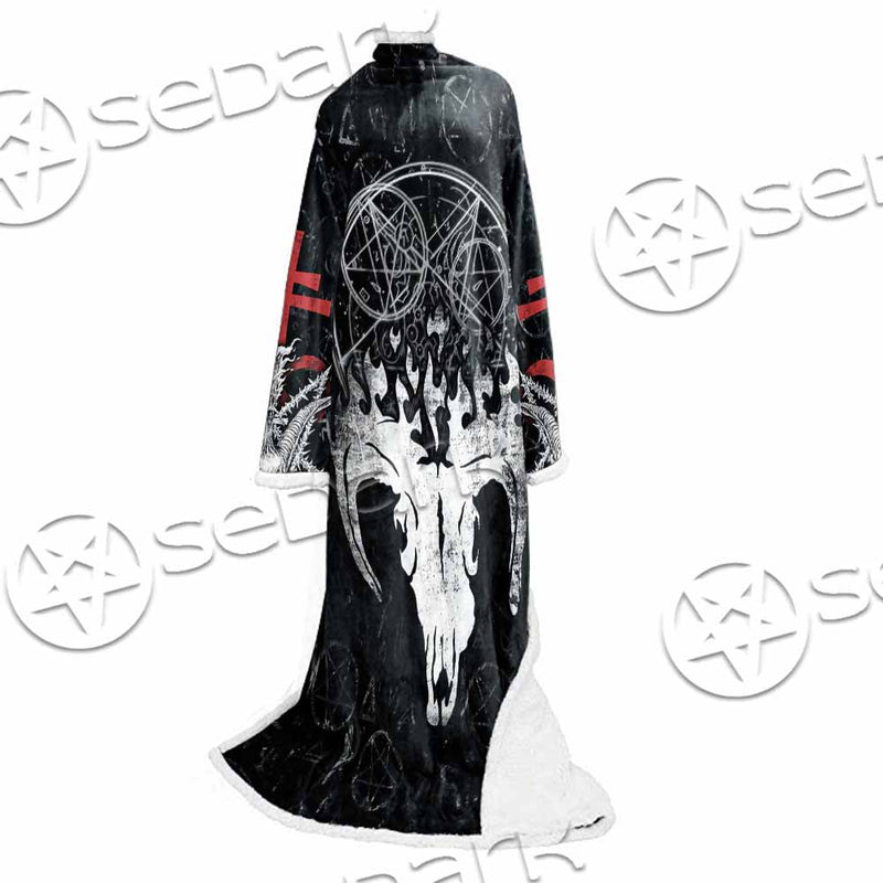 I Kneel Before No God SED-1085 Sleeved Blanket