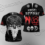 I Kneel Before No God SED-1085 Unisex T-shirt