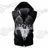I Kneel Before No God SED-1085 Zip Sleeveless Hoodie