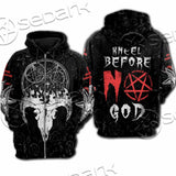 I Kneel Before No God SED-1085 Hoodie & Zip Hoodie Raglan