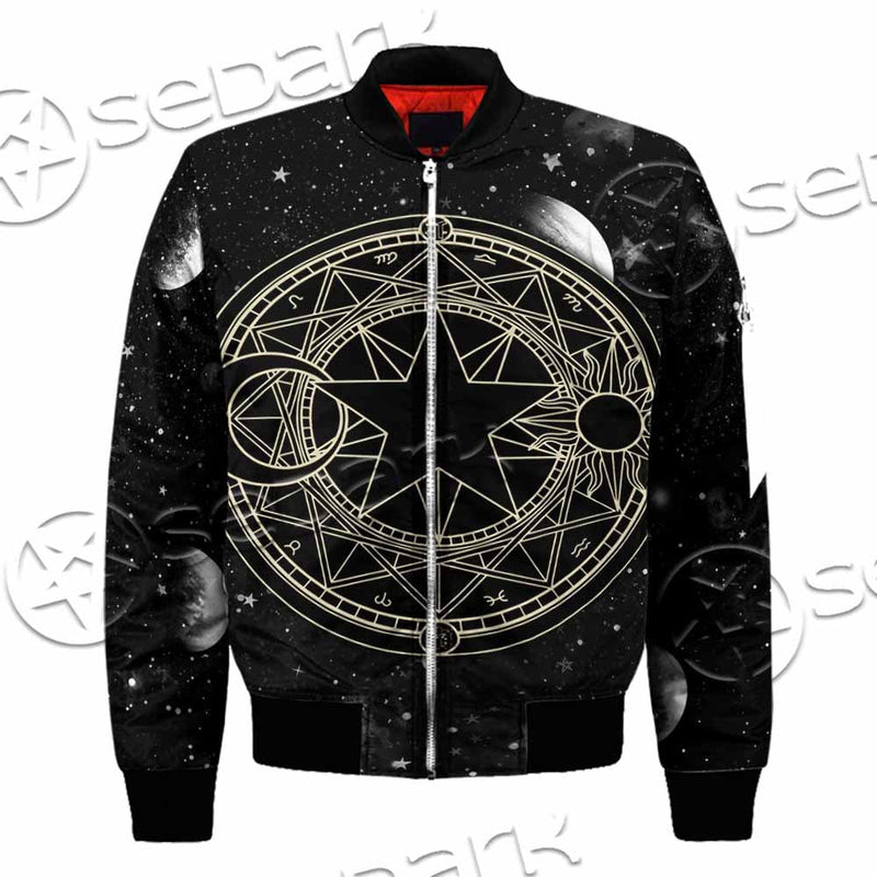 Occult Witch Magic Alchemy Gothic Zodiac SED-1088 Jacket