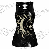 Occult Witch Magic Alchemy Gothic Zodiac SED-1088 Women Tank Top