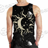 Occult Witch Magic Alchemy Gothic Zodiac SED-1088 Men Tank-tops