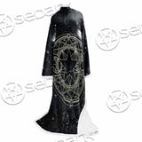 Occult Witch Magic Alchemy Gothic Zodiac SED-1088 Sleeved Blanket