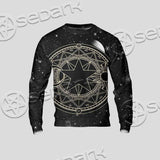 Occult Witch Magic Alchemy Gothic Zodiac SED-1088 Unisex Sweatshirt