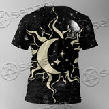 Occult Witch Magic Alchemy Gothic Zodiac SED-1088 Unisex T-shirt