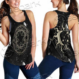 Occult Witch Magic Alchemy Gothic Zodiac SED-1088 Women Tank Top