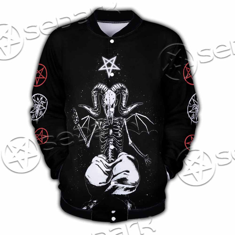Satan Is My Homeboy SED-1089 Button Jacket