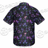 Seamless Illustration Mushrooms Bright Psychedelic SED-1090 Shirt Allover