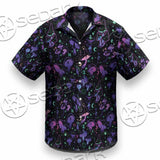 Seamless Illustration Mushrooms Bright Psychedelic SED-1090 Shirt Allover