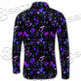 Seamless Illustration Mushrooms Bright Psychedelic SED-1090 Shirt Allover