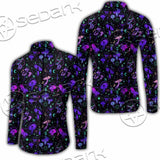 Seamless Illustration Mushrooms Bright Psychedelic SED-1090 Shirt Allover