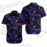 Seamless Illustration Mushrooms Bright Psychedelic SED-1090 Shirt Allover