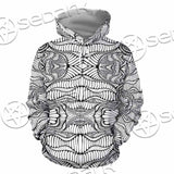 Psychedelic Maze Of Ornaments SED-1091 Hoodie & Zip Hoodie