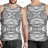Psychedelic Maze Of Ornaments SED-1091 Men Tank-tops