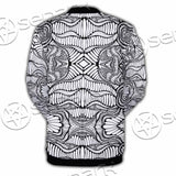 Psychedelic Maze Of Ornaments SED-1091 Button Jacket