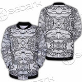 Psychedelic Maze Of Ornaments SED-1091 Button Jacket