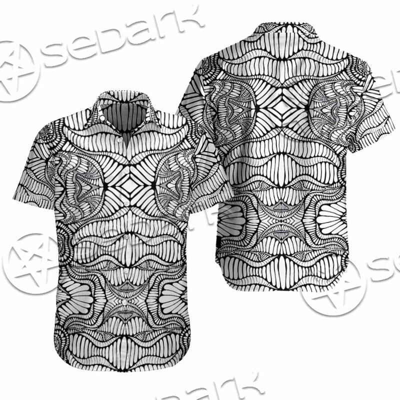 Psychedelic Maze Of Ornaments SED-1091 Shirt Allover