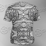 Psychedelic Maze Of Ornaments SED-1091 Unisex T-shirt