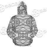 Psychedelic Maze Of Ornaments SED-1091 Hoodie & Zip Hoodie