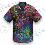 Hallucinogenic Mushrooms SED-1092 Shirt Allover