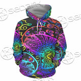 Hallucinogenic Mushrooms SED-1092 Hoodie & Zip Hoodie