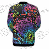 Hallucinogenic Mushrooms SED-1092 Button Jacket