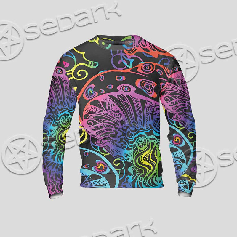 Hallucinogenic Mushrooms SED-1092 Unisex Sweatshirt