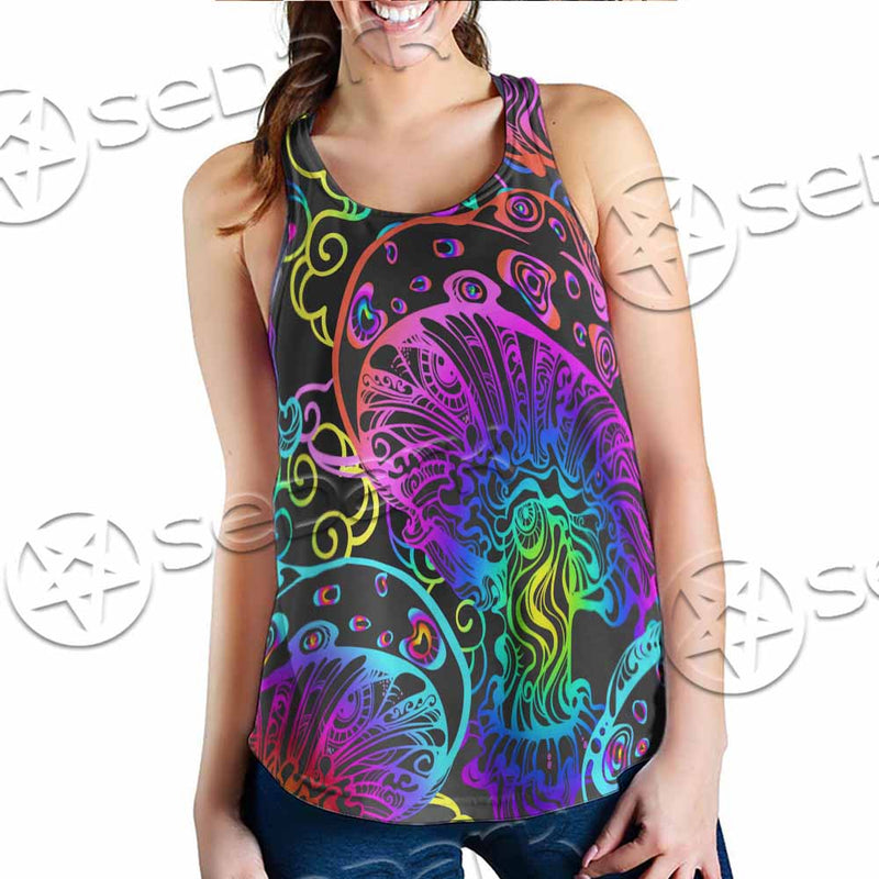 Hallucinogenic Mushrooms SED-1092 Women Tank Top
