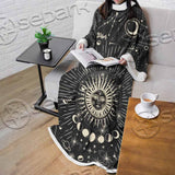 Gothic Witchy Aesthetic SED-1093 Sleeved Blanket