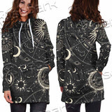 Astrology Workspace SED-1094 Hoodie Dress