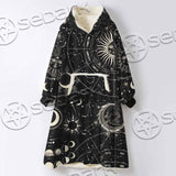 Astrology Workspace SED-1094 Oversized Sherpa Blanket Hoodie